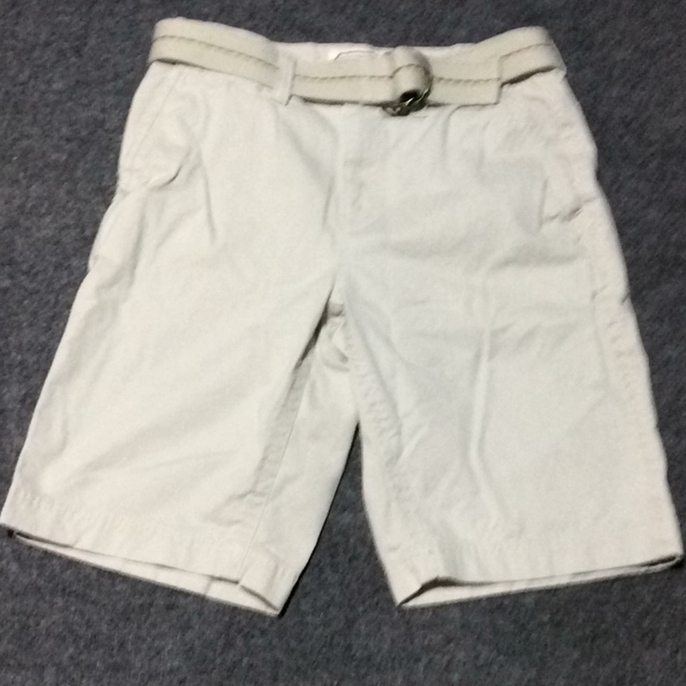 Urban Up Mens Khaki Shorts with Belt Sz 32